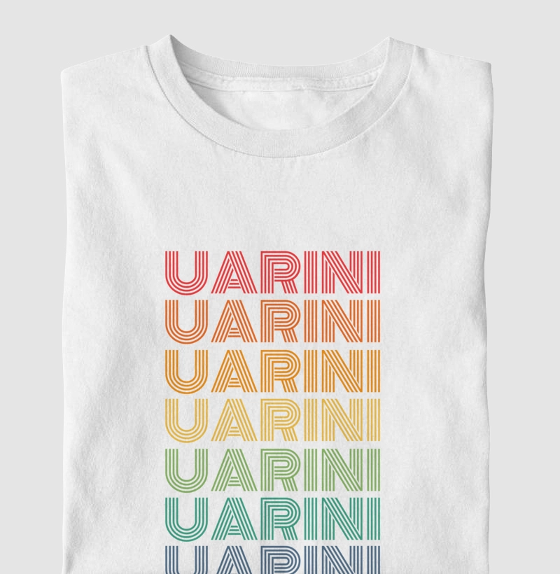 Uarini Letreiro Retrô