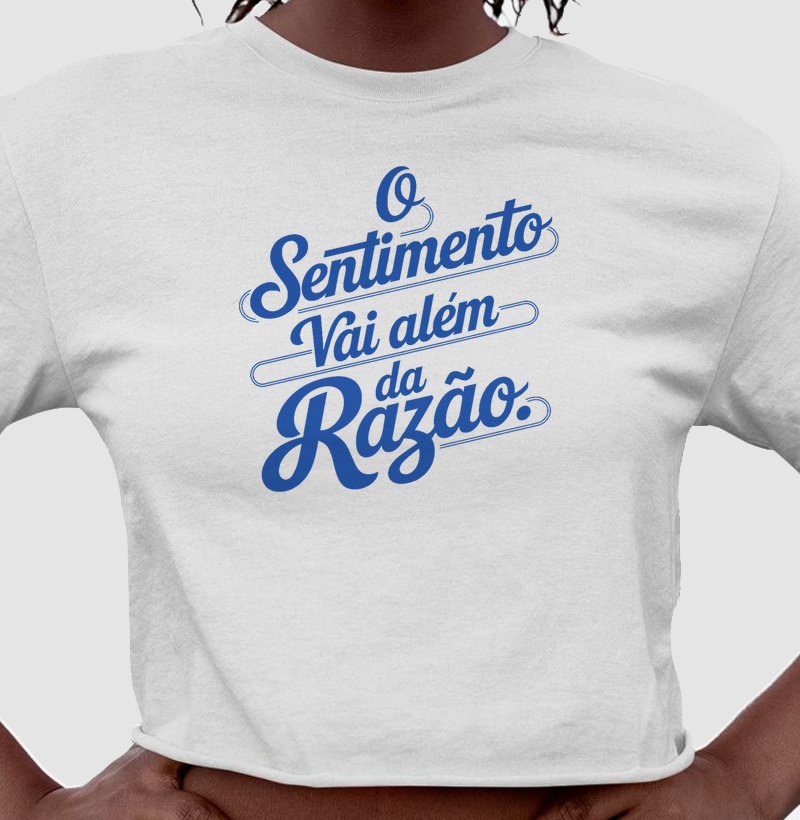 Cropped "o sentimento vai além da razão"