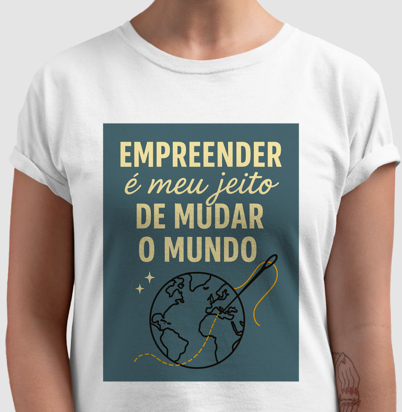 Camisa Mudar o mundo