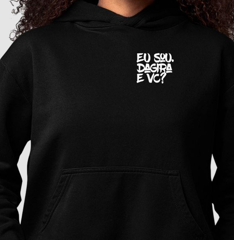 MOLETOM HOODIE SLIM EU SOU DA GIRA