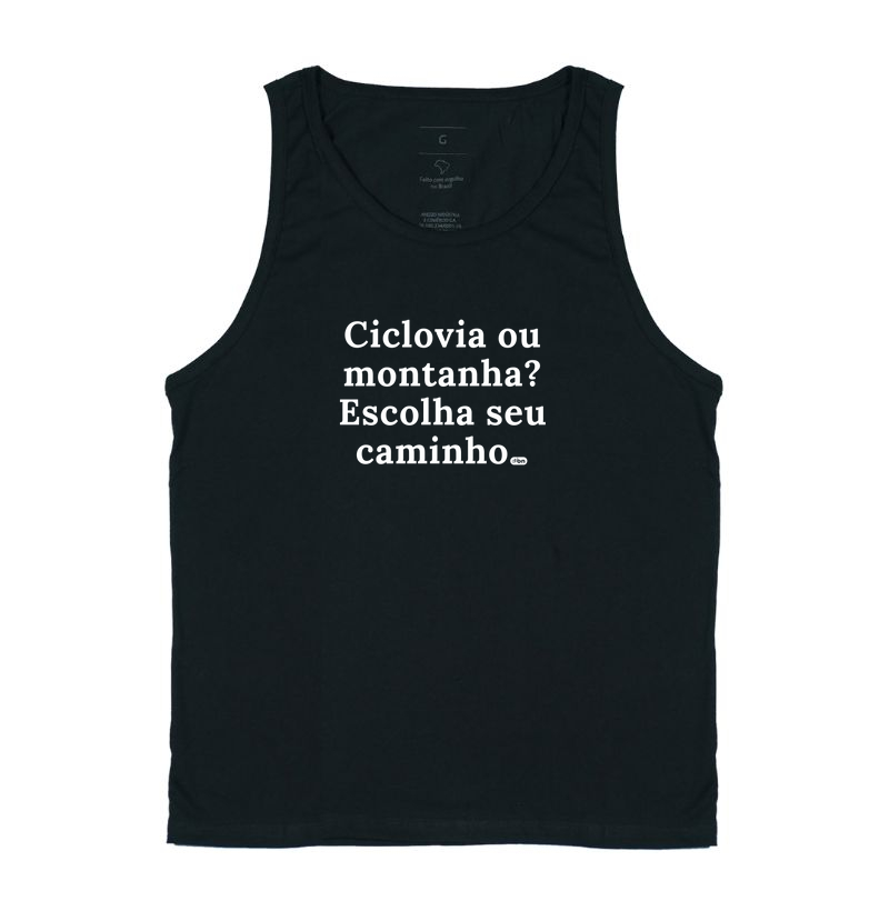 Ciclovia ou montanha? Escolha seu caminho.