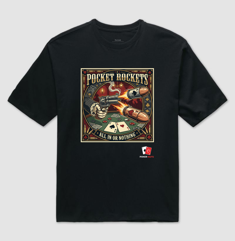 Camiseta Oversized Pocket Rockets