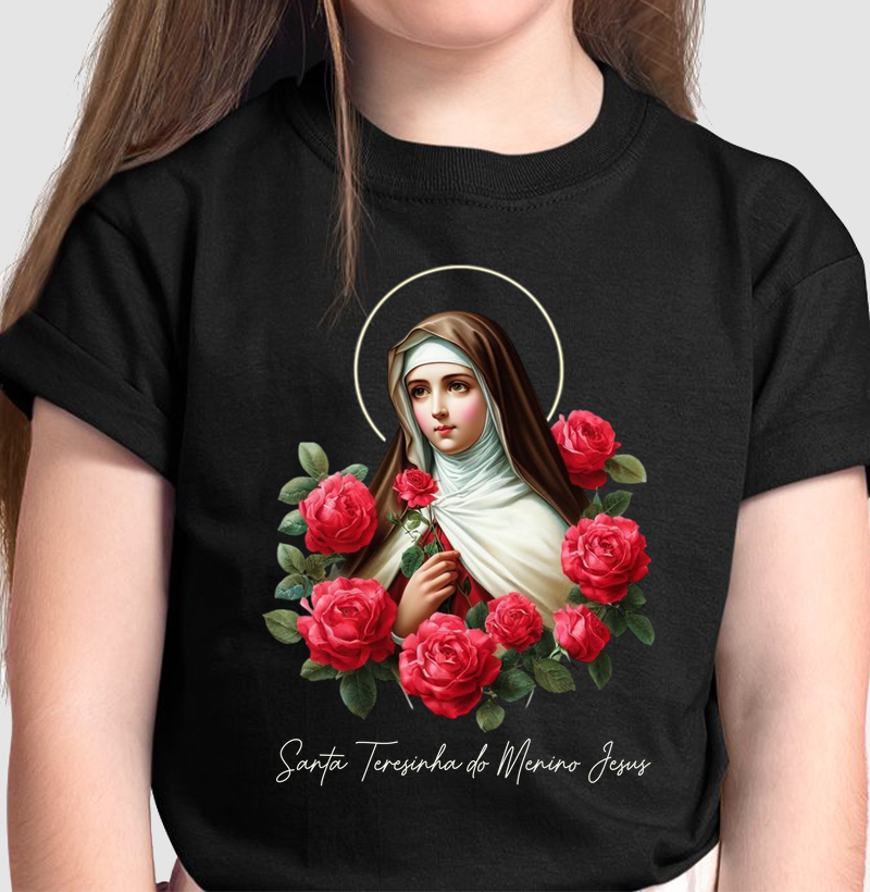 Camiseta Santa Teresinha do Menino Jesus