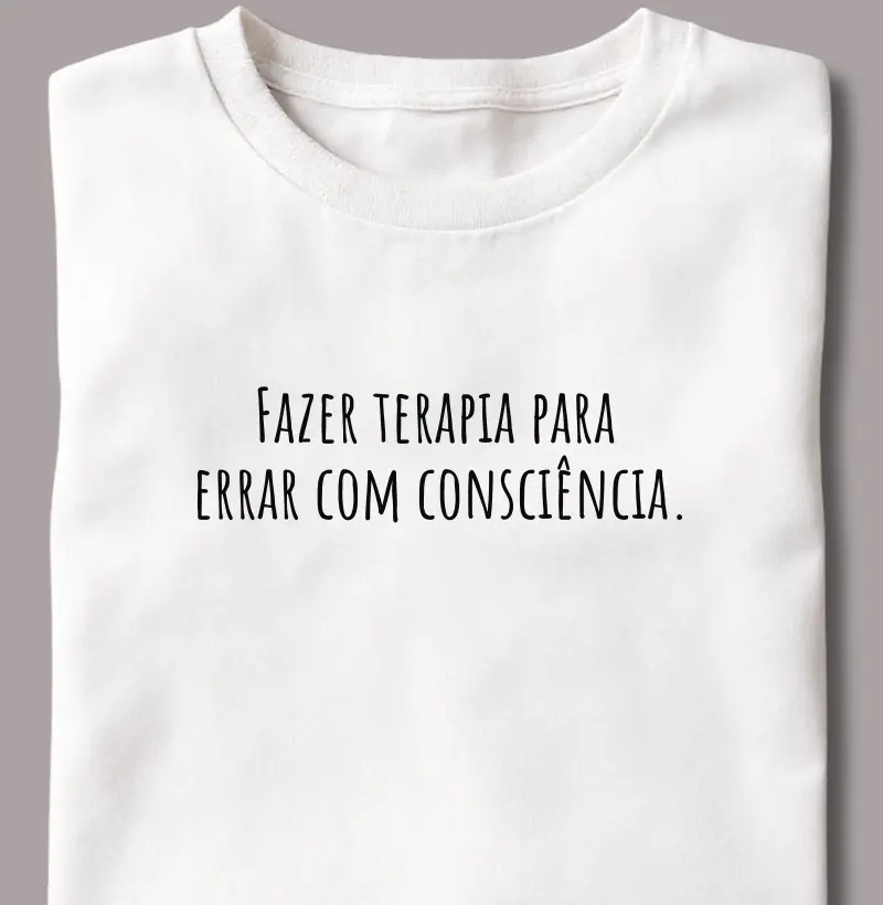 Fazer Terapia para Errar com Consciência