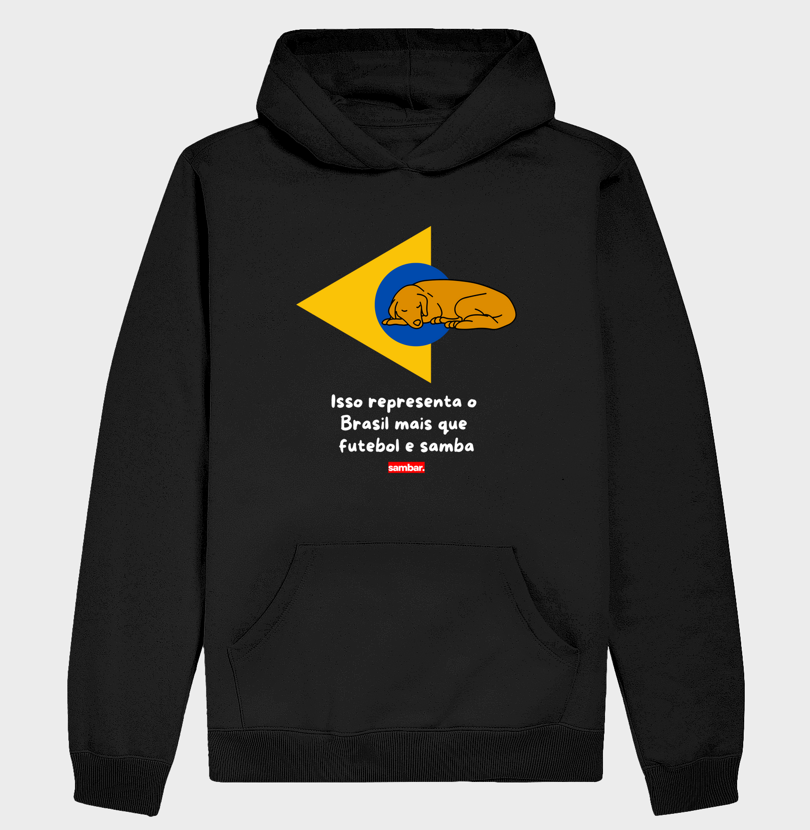 Caramelo representa o BR mais que futebol e samba