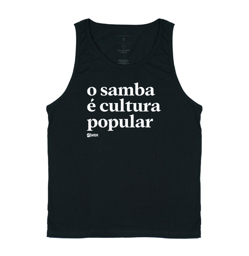 O samba é cultura popular