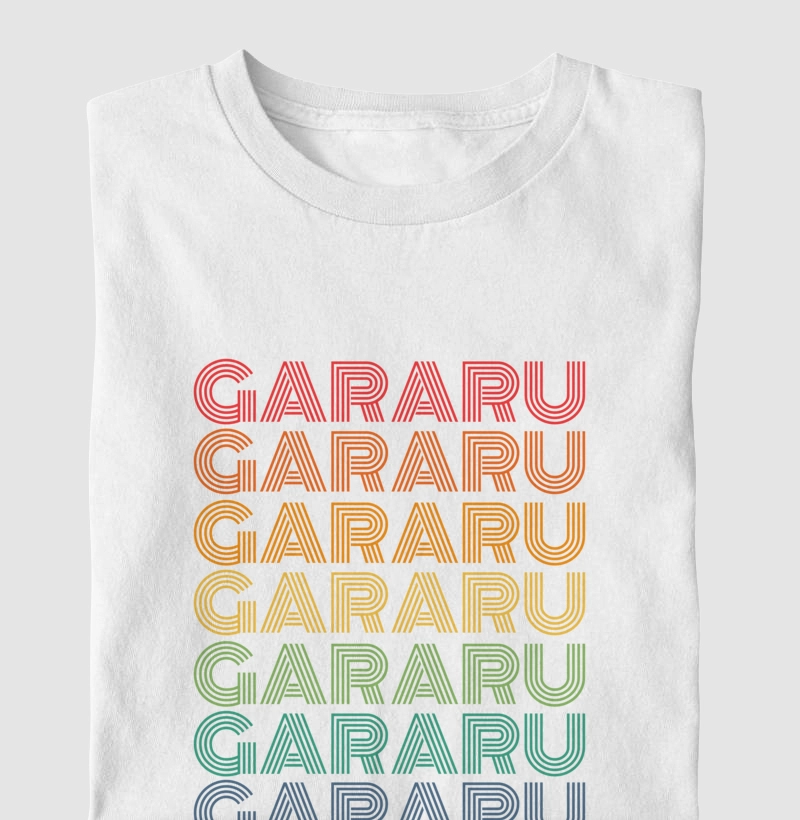 Gararu Letreiro Retrô