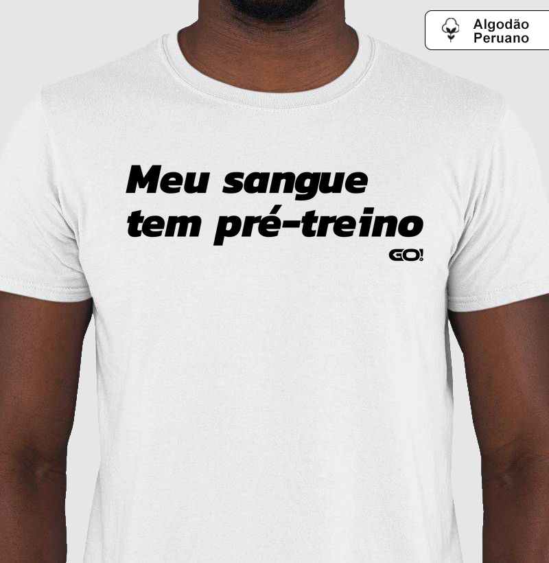 Meu sangue tem pré treino