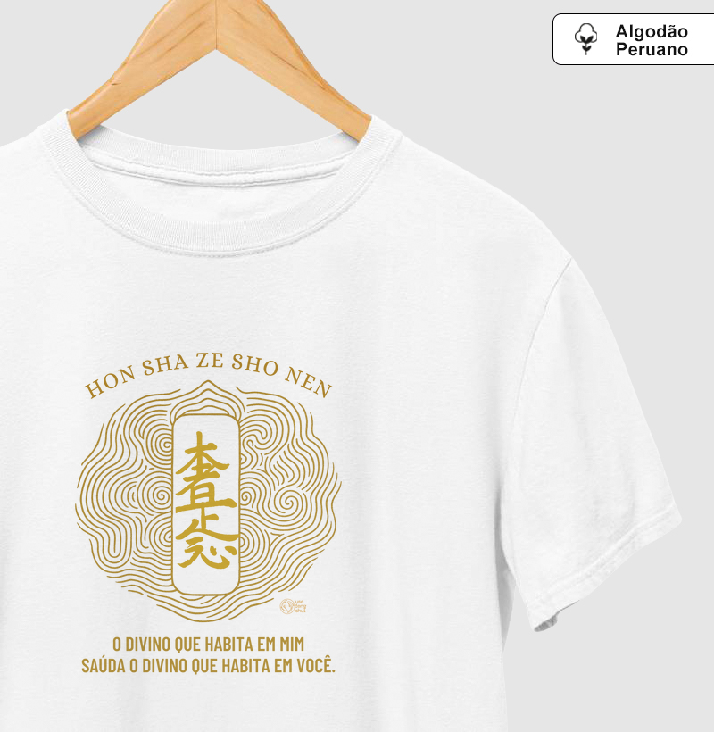 Camiseta Namastê Reiki