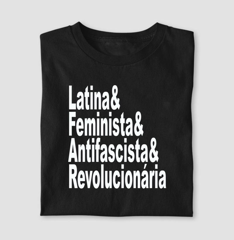 Camiseta Latina Antifascista