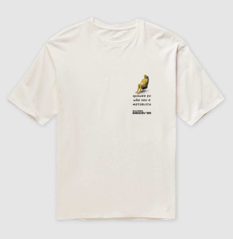 Camiseta Passageiro - Scuderia Bandeiras