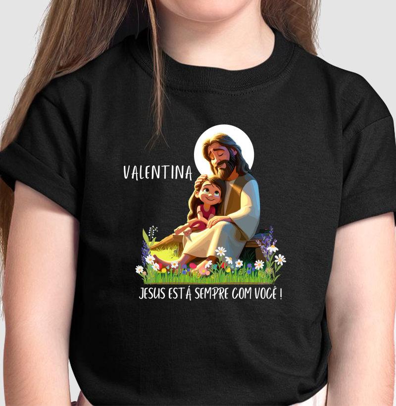 Personalizada - Jesus está sempre com você! Valentina
