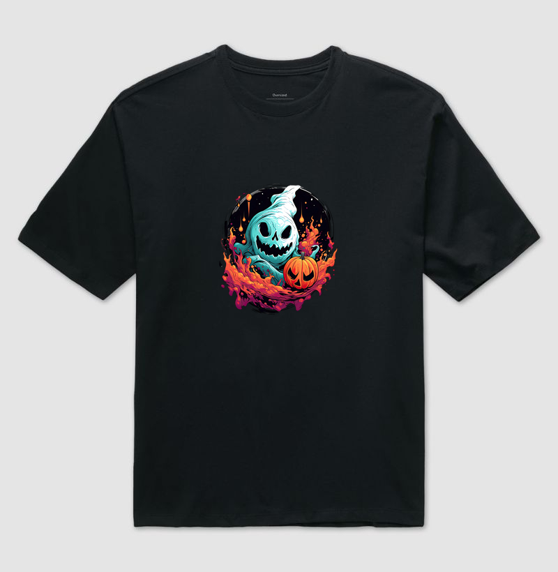 Fantasma Flamejante | Oversized Unissex