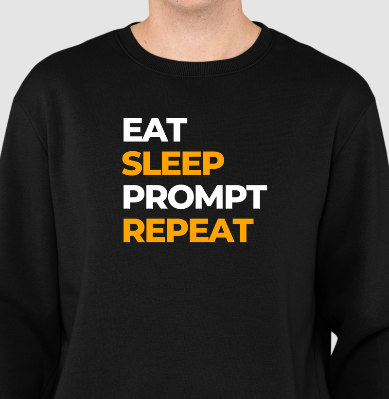 Rotina Eat, Sleep, Prompt, Repeat