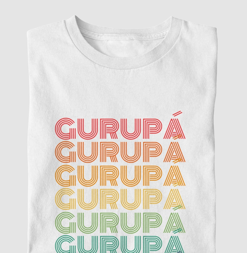Gurupá Letreiro Retrô