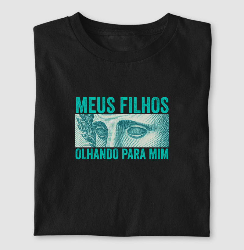 Meus filhos olhando pra mim