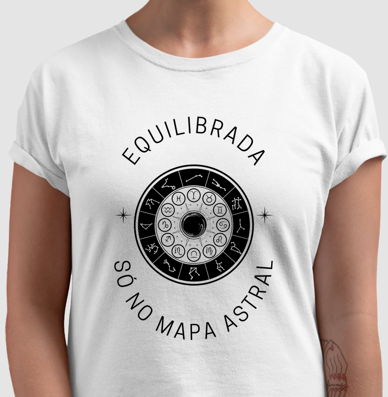 Equilibrada só no mapa astral