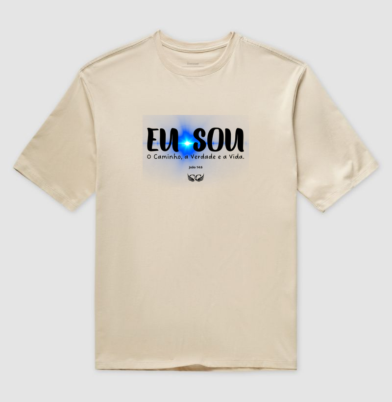 Camiseta Oversized Eu Sou. João 14.6