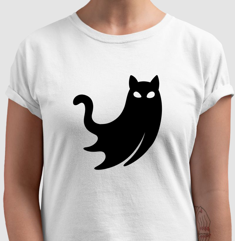 Gato Fantasma (fundo claro)