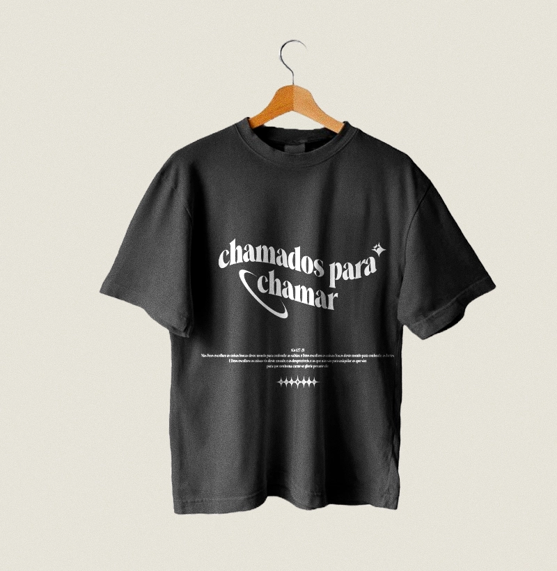 CAMISETA CHAMADOS PARA CHAMAR