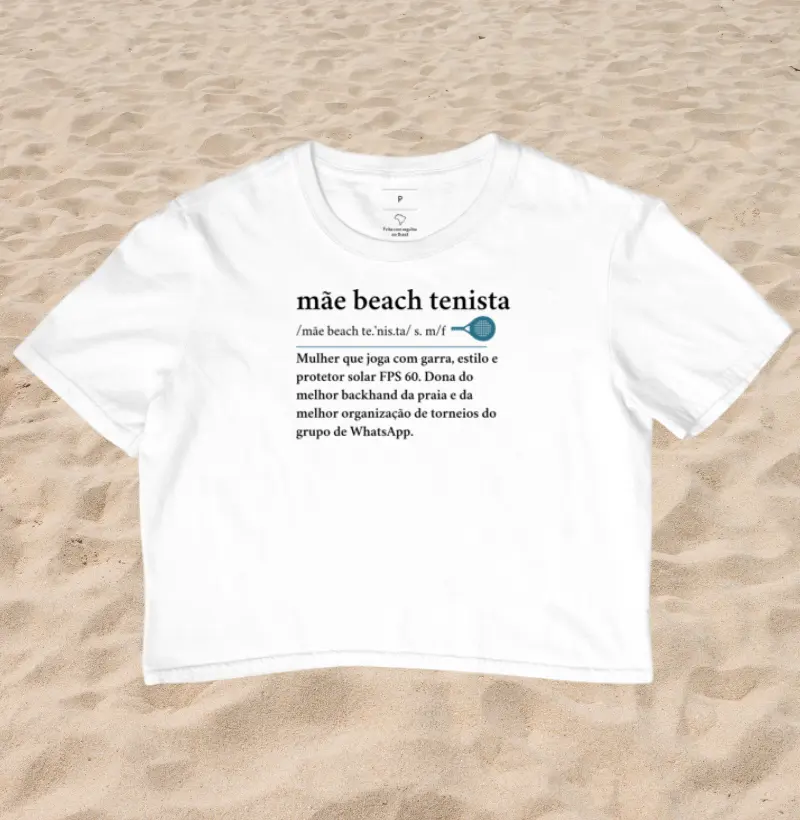 Mãe Beach Tenista - Definição - CROPPED