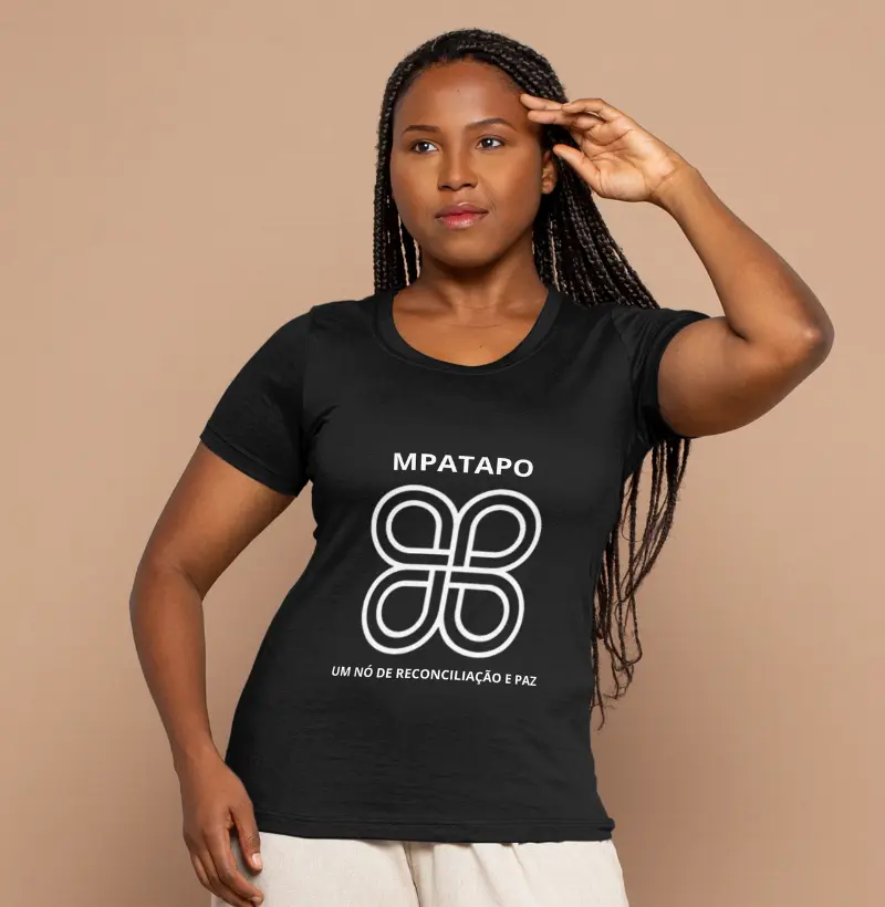 Camiseta T-shirt Mpatapo linha Adinkra