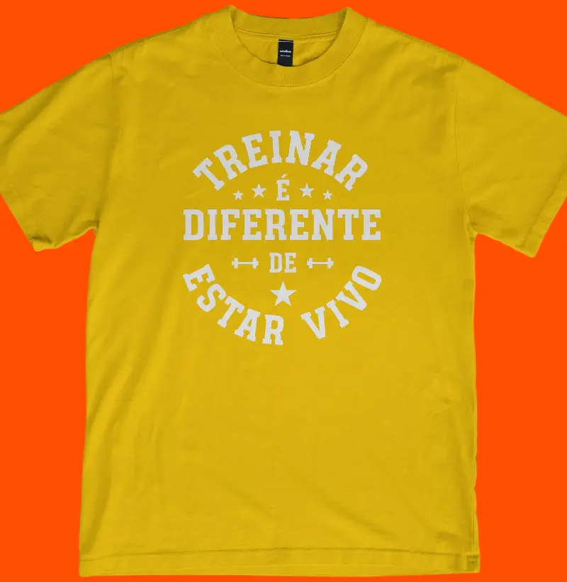Treinar é diferente de estar vivo!