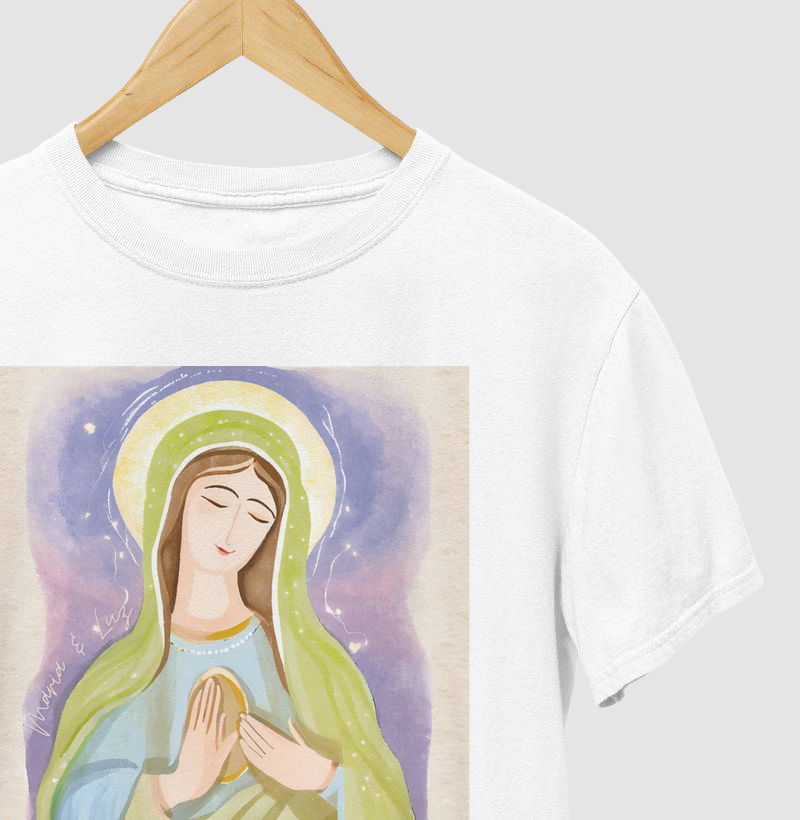 Camiseta Maria é luz