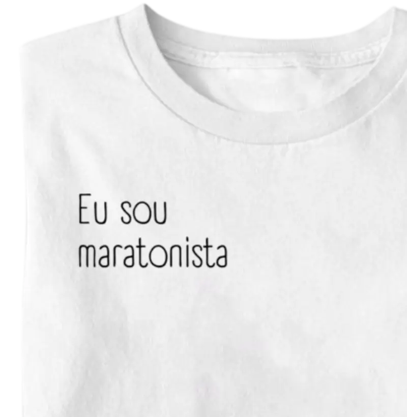 Eu sou maratonista
