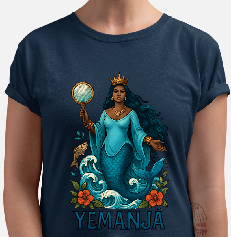 Camiseta Deusas - Yemanjá