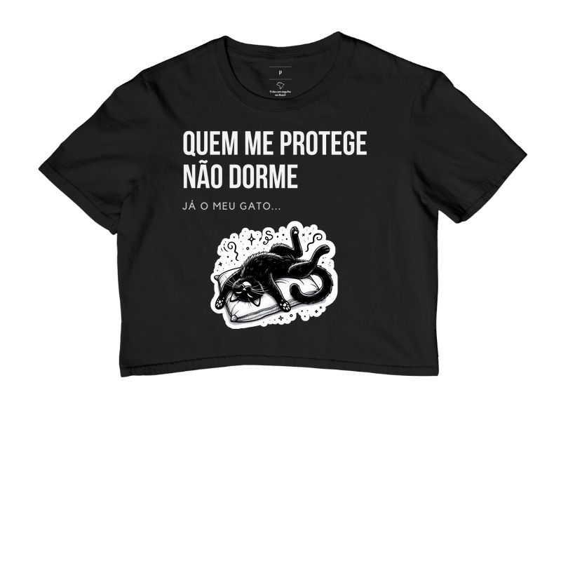Quem me protege não dorme - preto