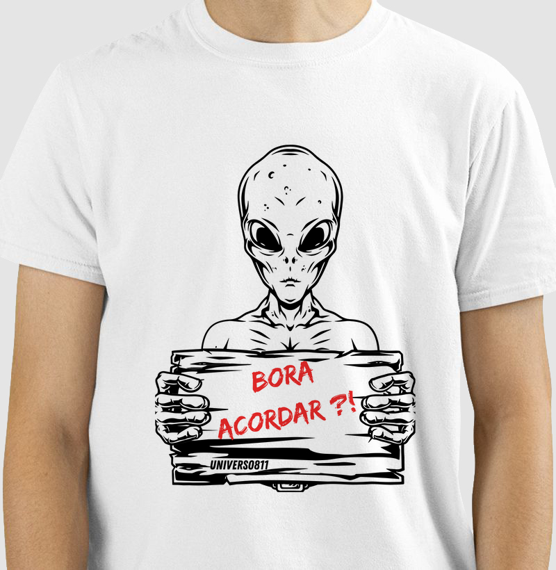 CAMISETA - BORA ACORDAR