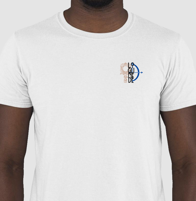 Camiseta Bls Logudené Símbolos Sombreada Branca Masc.