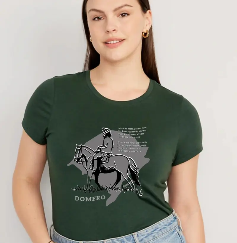 camiseta feminina rio grande
