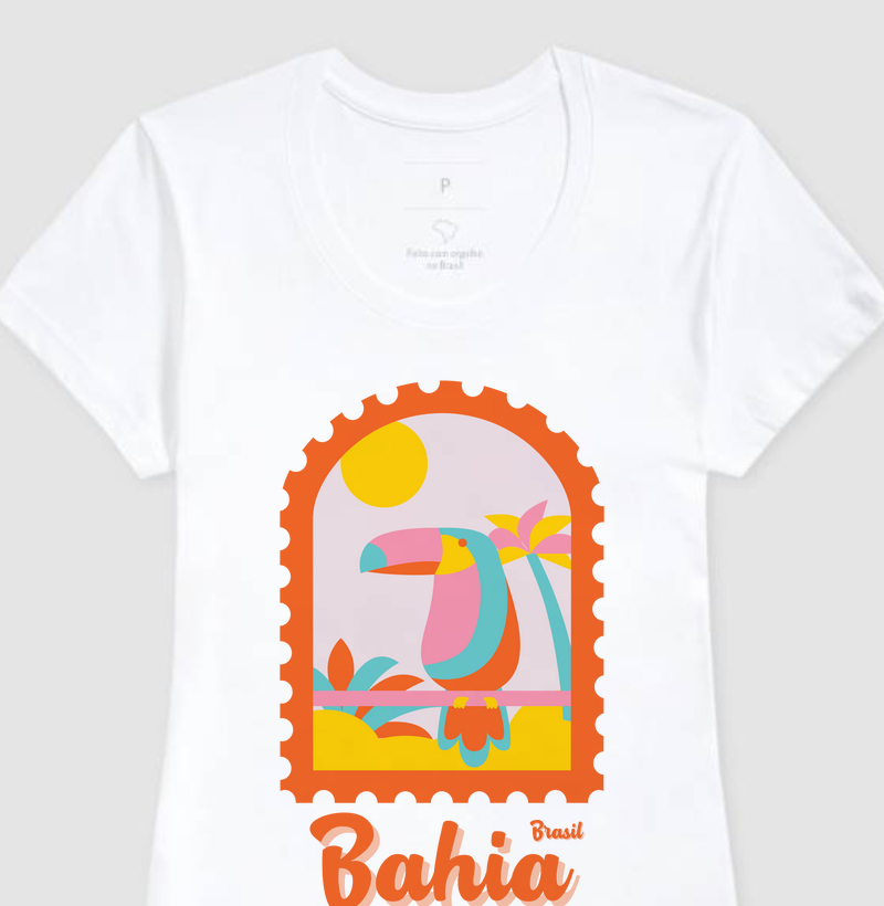 Camiseta Cor da Bahia 