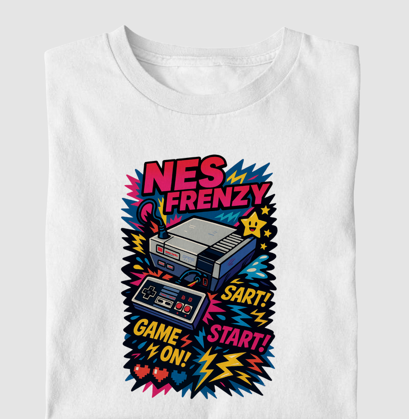 Console Vetor Nintendo Nes Frenzy