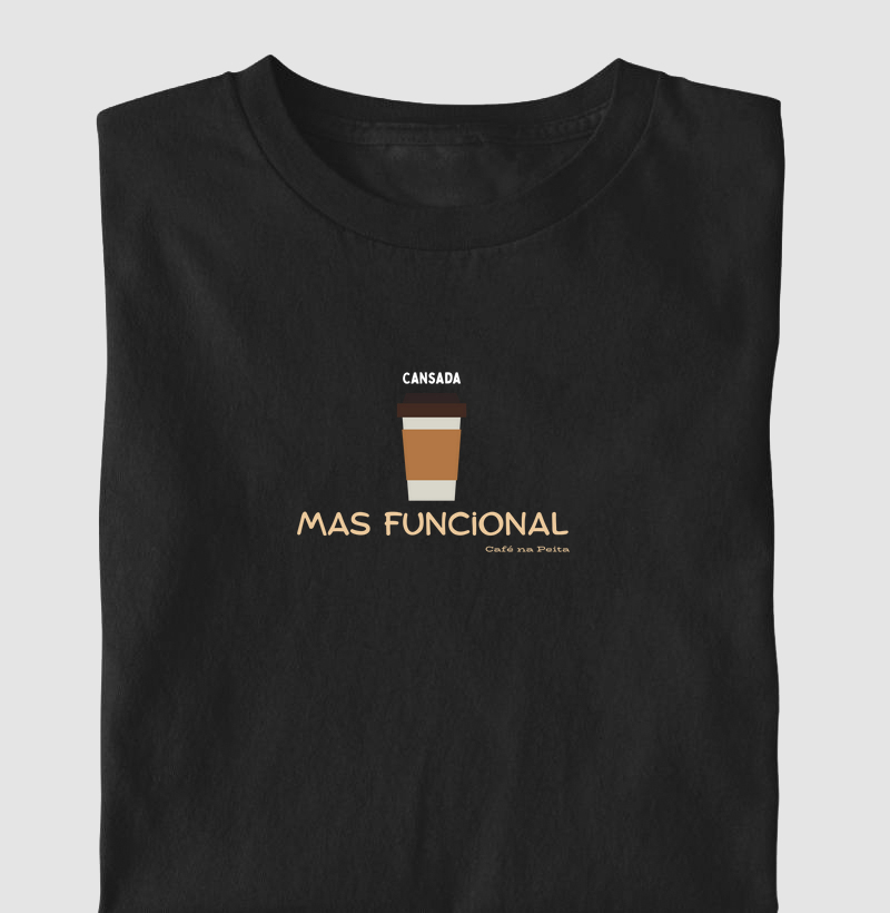 ☕ Cansada, mas funcional