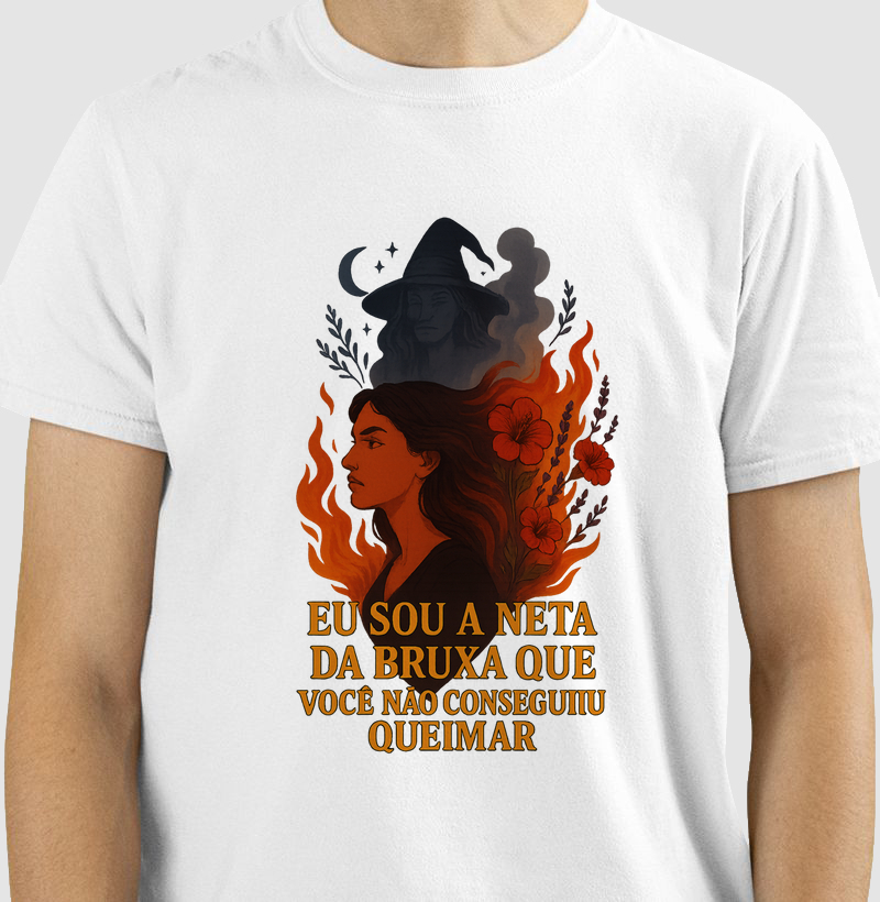 Eu sou a neta da bruxa que você não conseguiu queimar