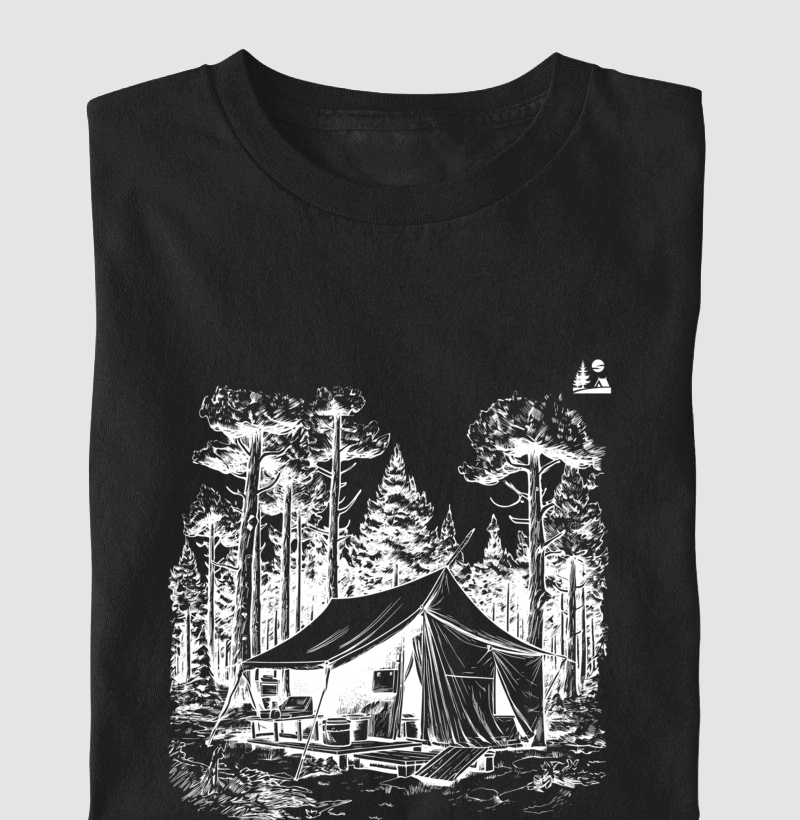 Floresta do camping