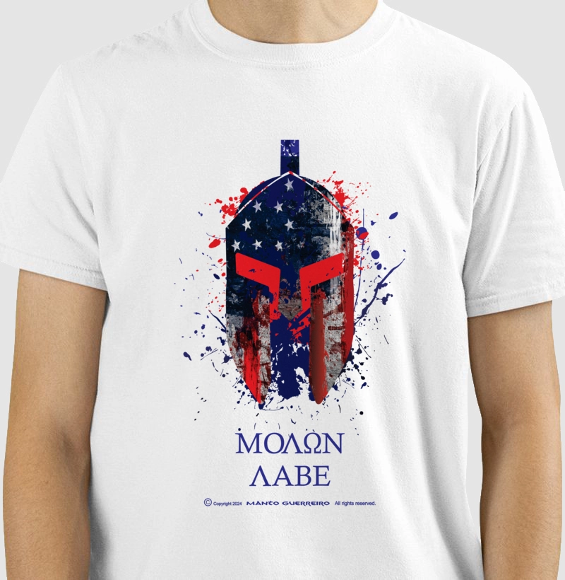 Camisa Sparta USA Branca Masculina