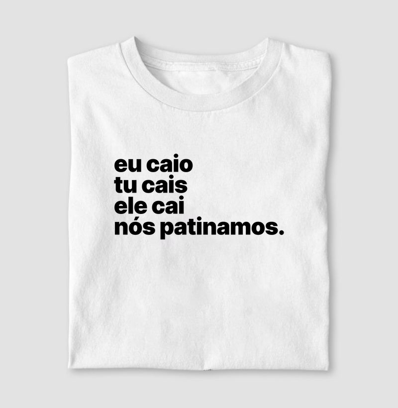 Nós patinamos