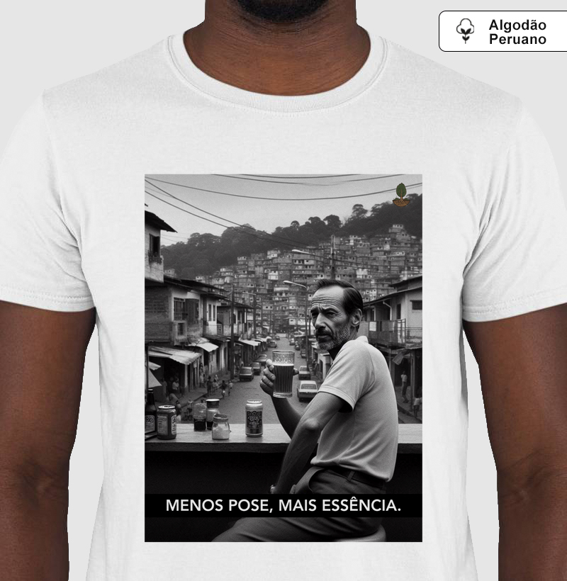 Menos pose, mais essência.