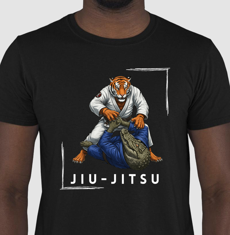 TIGRE X JACARÉ BJJ -  ESCURAS
