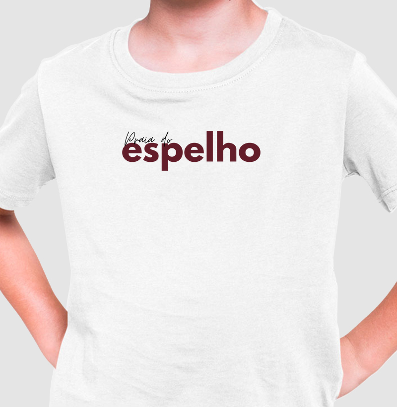 Camiseta Infantil Praia do Espelho – Bahia
