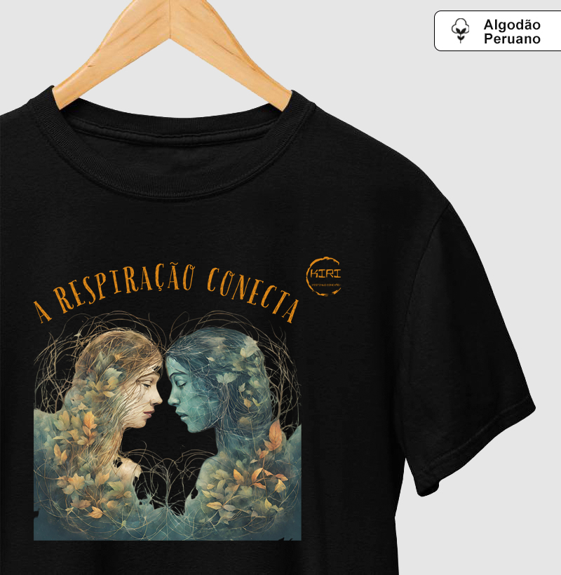 Camiseta Premium KIRI - A Respiração Conecta