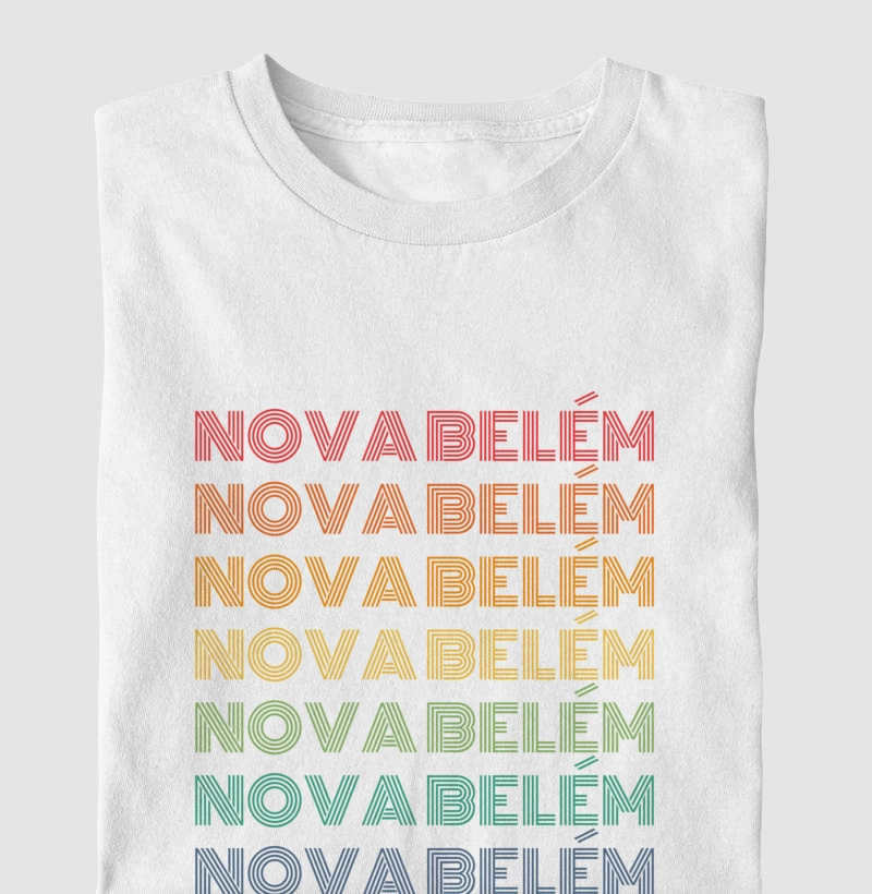 Nova Belém Letreiro Retrô