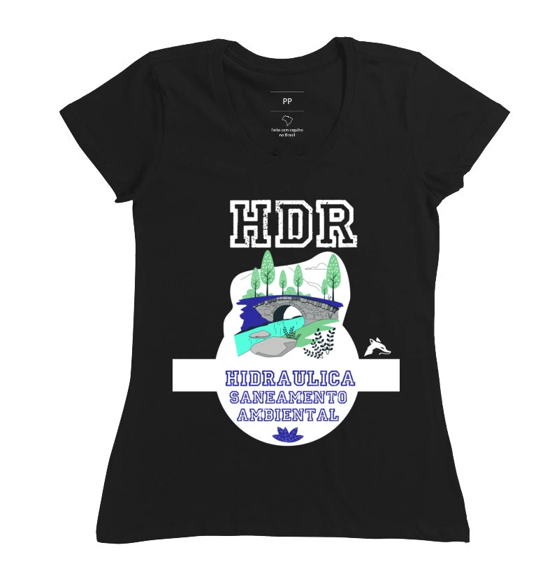 Camiseta Tshirt Hidráulica Saneamento Ambiental 0120
