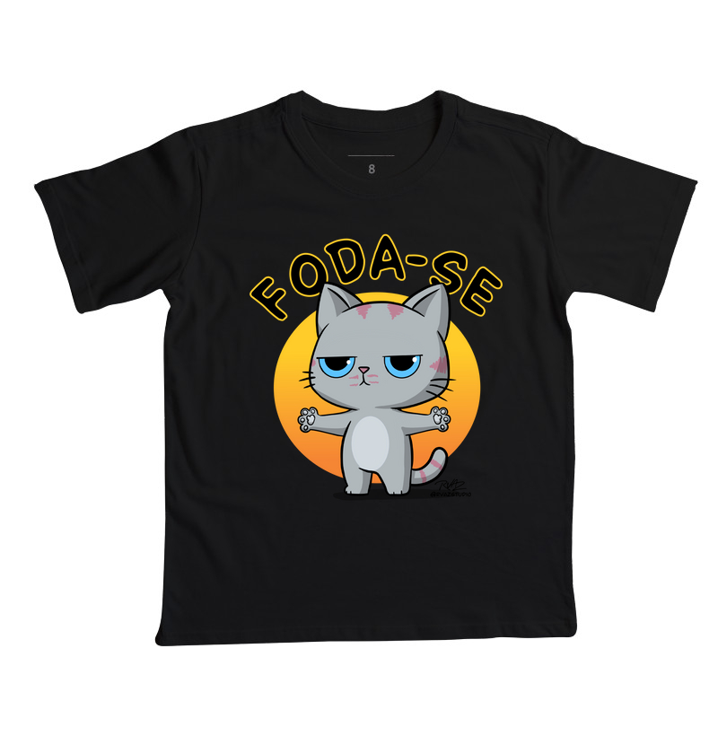 Camiseta Gato Sincero F...