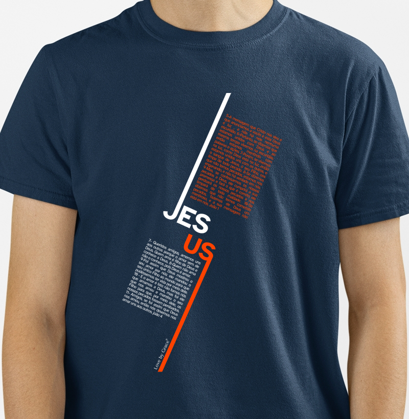 Camiseta Deus é luz