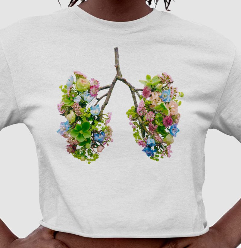Pulmão de flores
